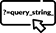 query string